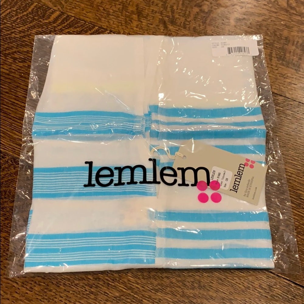 Lemlem beach cover-up turquoise